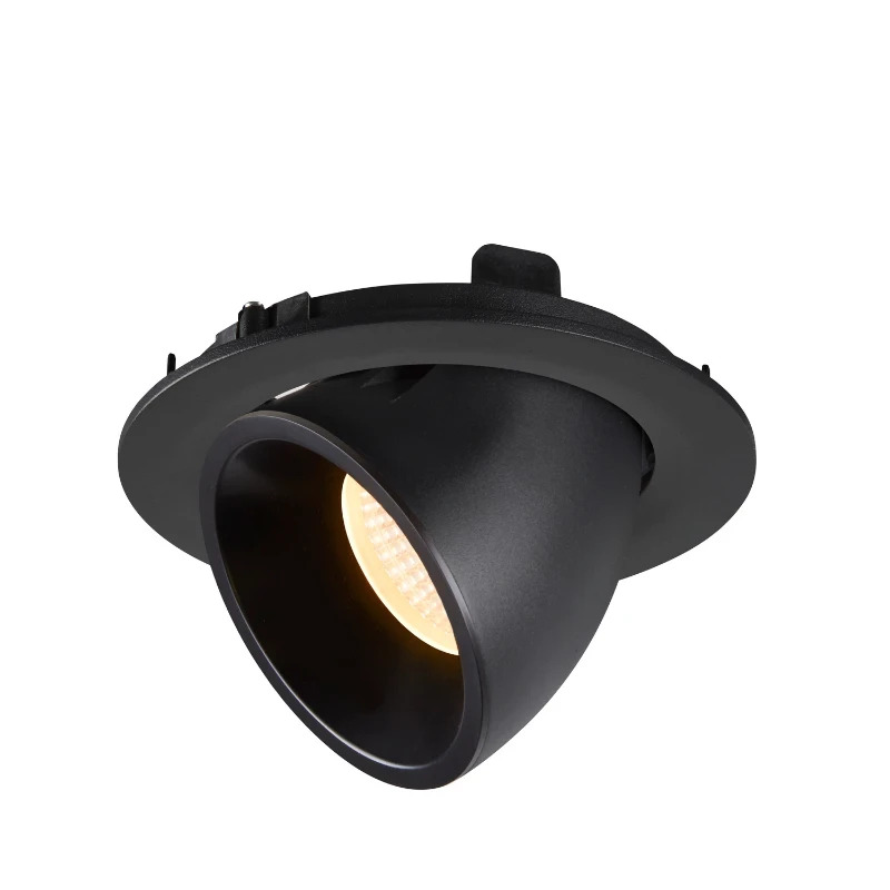 SLV 1005996 NUMINOS GIMBLE L LED-inbouwlamp LED vast ingebouwd Zwart
