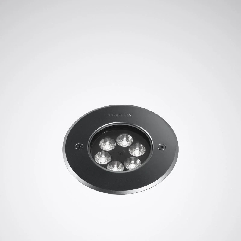 Trilux 8511 RBS3L #6490340 6490340 LED-vloerinbouwlamp Zonder LED 14 W Zwart