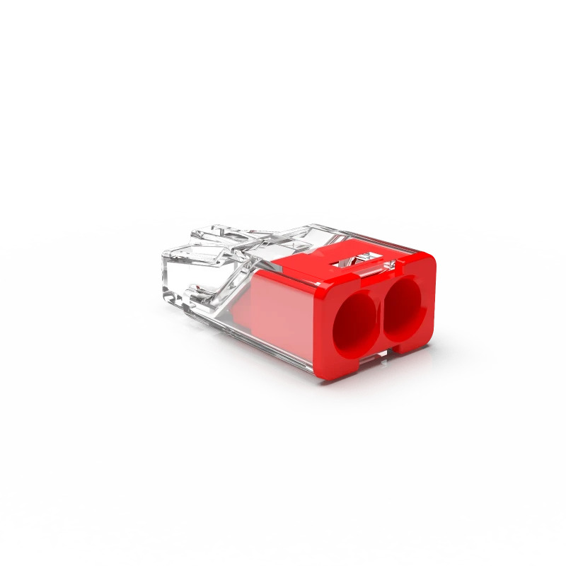 Conex transparante mini S lasklem 2 voudig (massief 0.2-2,5 mm²) Doos