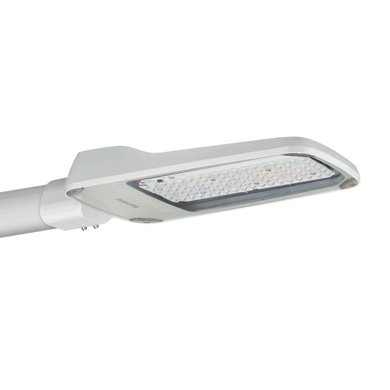 Philips LED Straatverlichting Coreline BRP102 Grijs 83W 9006lm 80D - 740 Koel Wit | IP65 - Symmetrisch