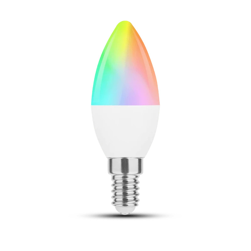Smart LED Lamp E14 | 4.9W RGB 470Lm | 270° Dimbaar