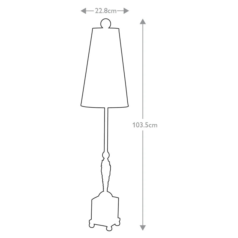 Flambeau LED Tafellamp Noma Luxe | 1X E27 Max 60W | Gold, Black and Silver Leaf