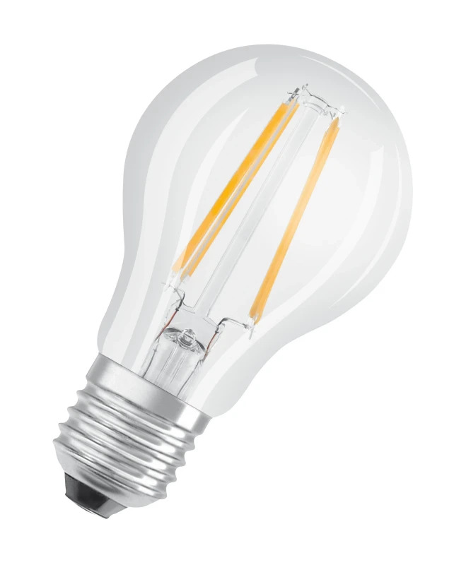 OSRAM Doos met 2 standaard LED-lampen met helder glas - 7W equivalent aan 60W E27 - Warm wit