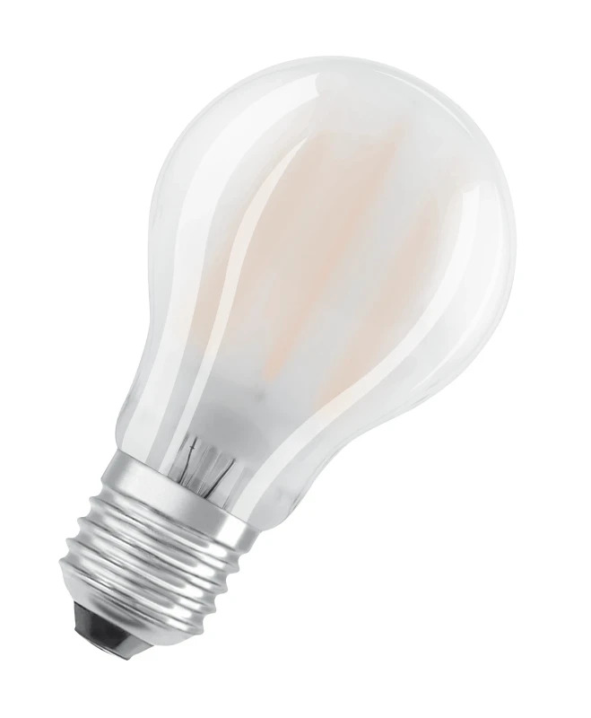 OSRAM Doos met 2 standaard LED-lampen met mat glas - 10W equivalent aan 100W E27 - Warm wit