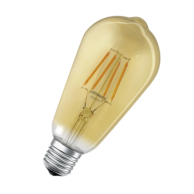 Ledvance - Smart+ Edison Clear Filament Gold E27 Light Bulb - Zigbee