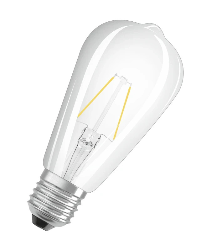OSRAM 4058075436763 LED-lamp Energielabel F (A - G) E27 Peer 2.5 W = 25 W Warmwit (Ø x l) 64 mm x 143 mm 1 stuk(s)