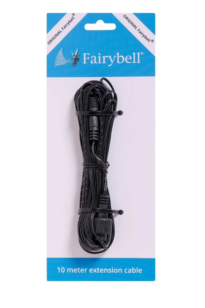 Fairybell verlengkabel/verlengsnoer - 10 meter - 31 volt
