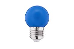 Thorgeon E27 LED Kogellamp | 1W 230V Blauw  | 180°