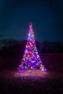 Fairybell Buitenkerstboom | 400cm 640 LEDs | Multi Colour | Inclusief Mast