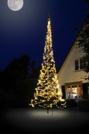 Fairybell Buitenkerstboom | 600cm 900 LEDs | Warm Wit | Exclusief Mast