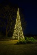 Fairybell Buitenkerstboom | 1200cm 4000 LEDs | Warm Wit | Exclusief Mast