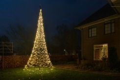 Fairybell Buitenkerstboom | 600cm 2000 LEDs | Warm Wit | Exclusief Mast