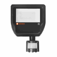 Ledvance LED Floodlight 20W 3000K IP65 Zwart sensor