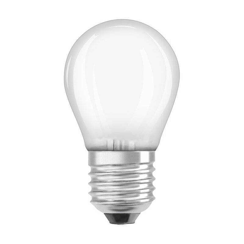 OSRAM 4058075108127 LED-lamp Energielabel A++ (A++ - E) E27 Kogel 1.4 W = 15 W Warmwit (Ø x l) 45 mm x 77 mm Filament / Retro-LED 1 stuk(s)