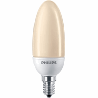 Philips Flame Kaars - Spaarlamp - 5W - E14 Fitting - 1 stuk
