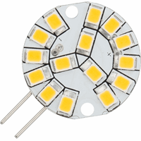 SPL insteeklamp LED rond 12V 1,8W (vervangt 20W) G4