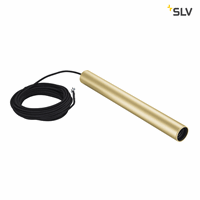 SLV Fitu pd messing (goud) 1xe27, 5m kabel open kabeleinde