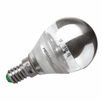 Megaman LED kopspiegellamp - 3,5Watt DIMBAAR zilver